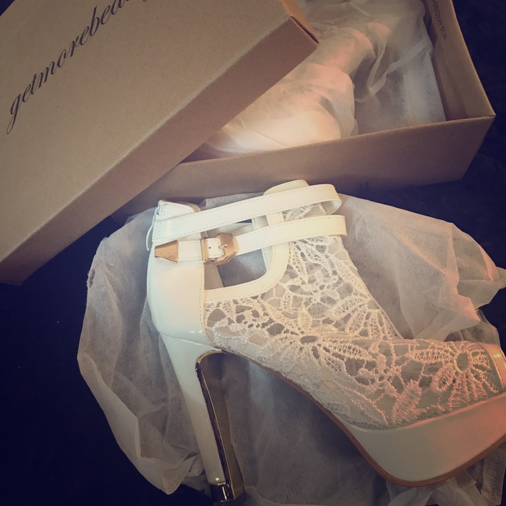 White Lace Stiletto.