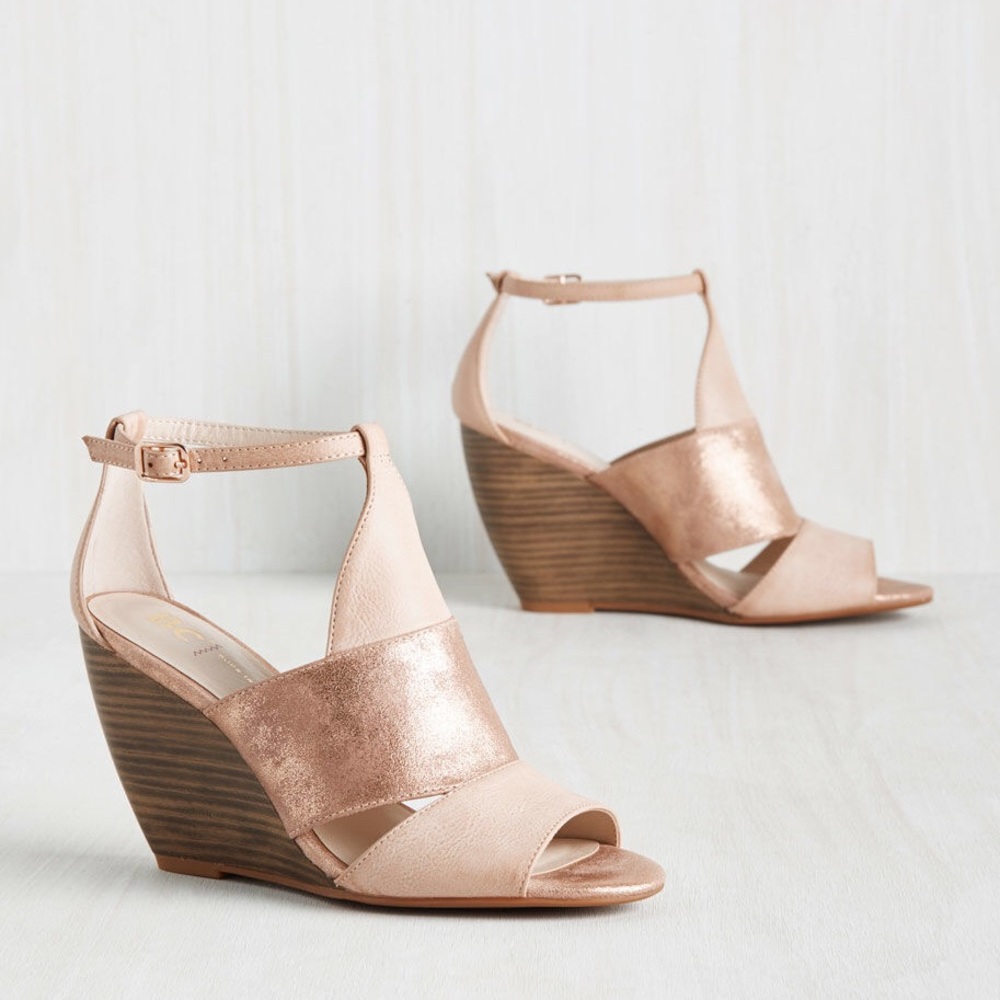 ModCloth hit the ground stunning wedges