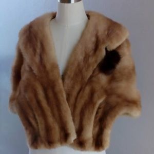 Elegant Mink Fur Wrap