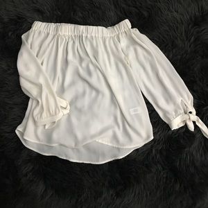 Off the shoulder blouse