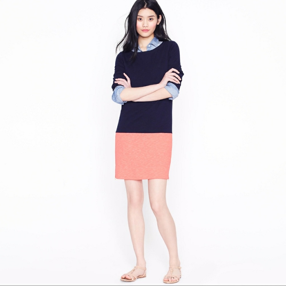 J.crew | Colorblock Meritume Dress