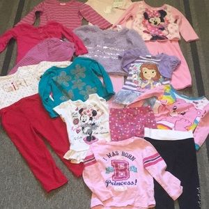 Girls 2T & 3T Clothing Lot
