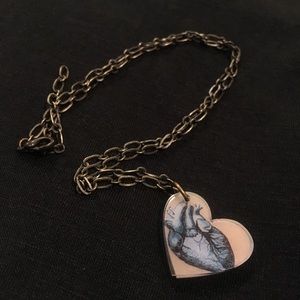 Unique heart necklace