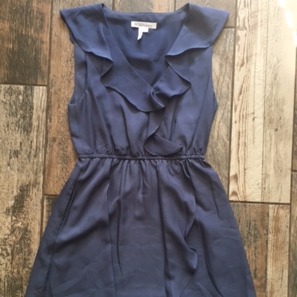 BCBG Generation Small Waterfall Grey Dress - Picture 1 of 6