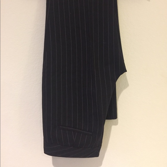 Ann Taylor Pinstripe Signature-fit Trousers - Picture 4 of 6