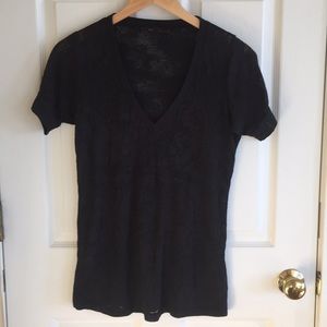 BCBG V neck T shirt