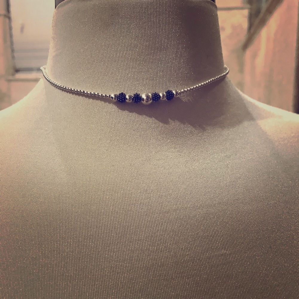 Silver Napier Choker