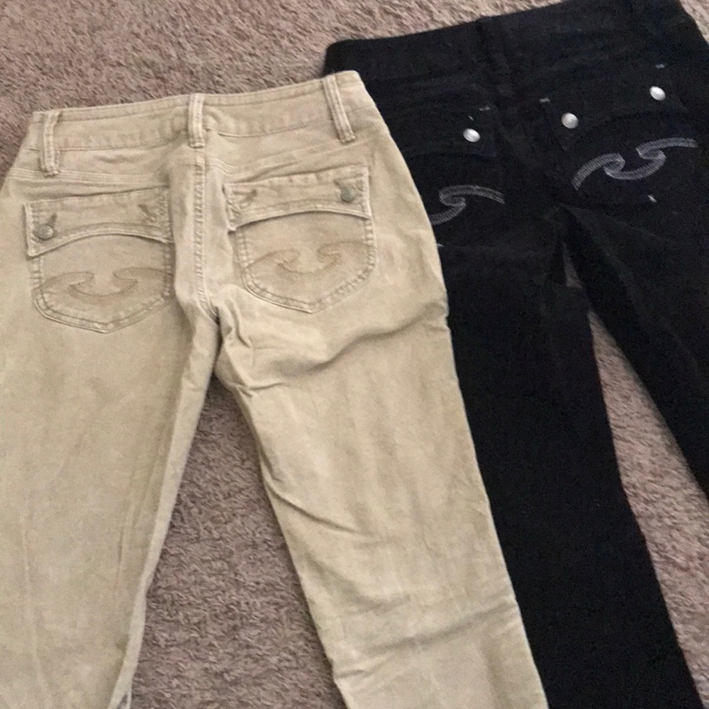 2pair CORDUROY jeans NEVER WORN size3🎀