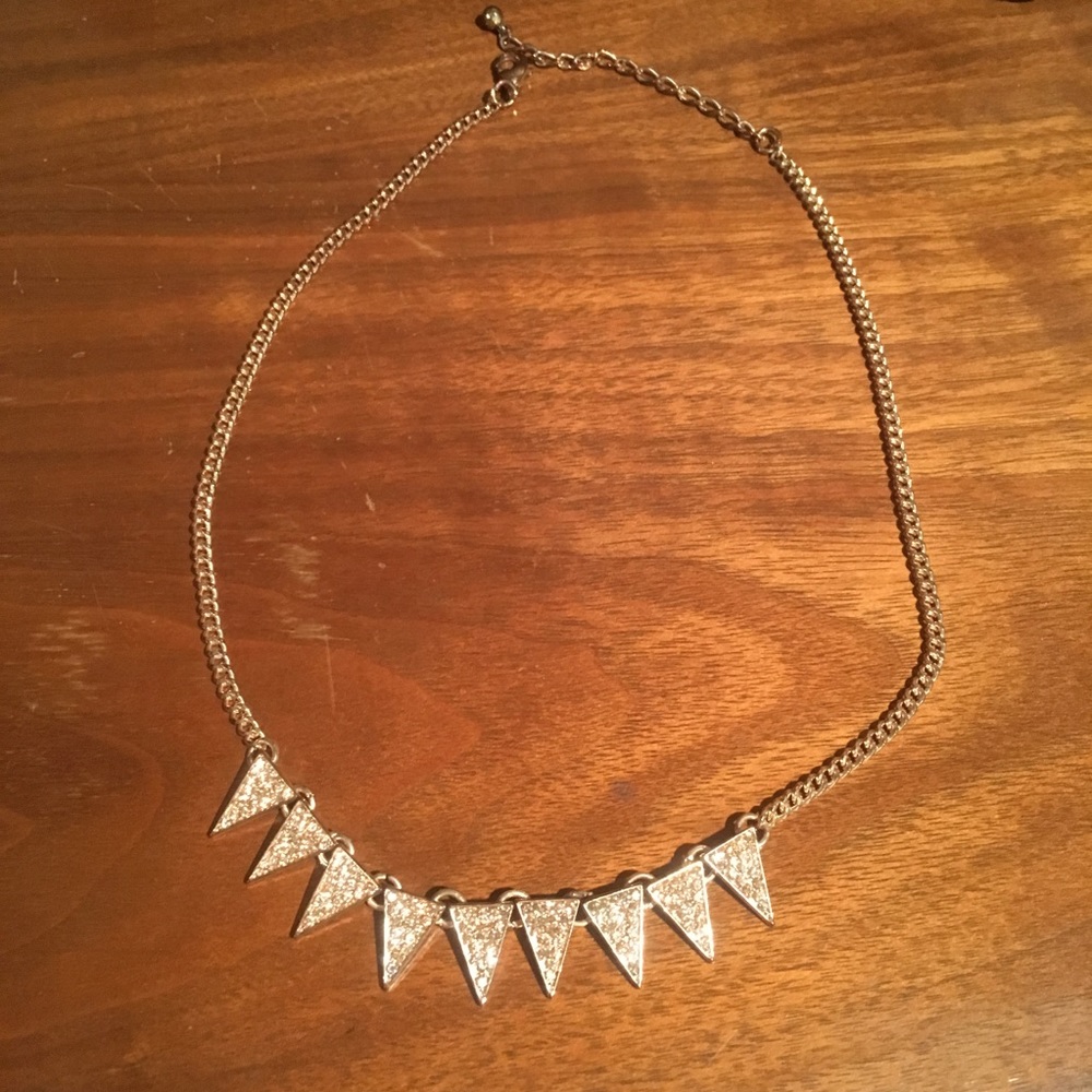 rose gold and diamond necklace