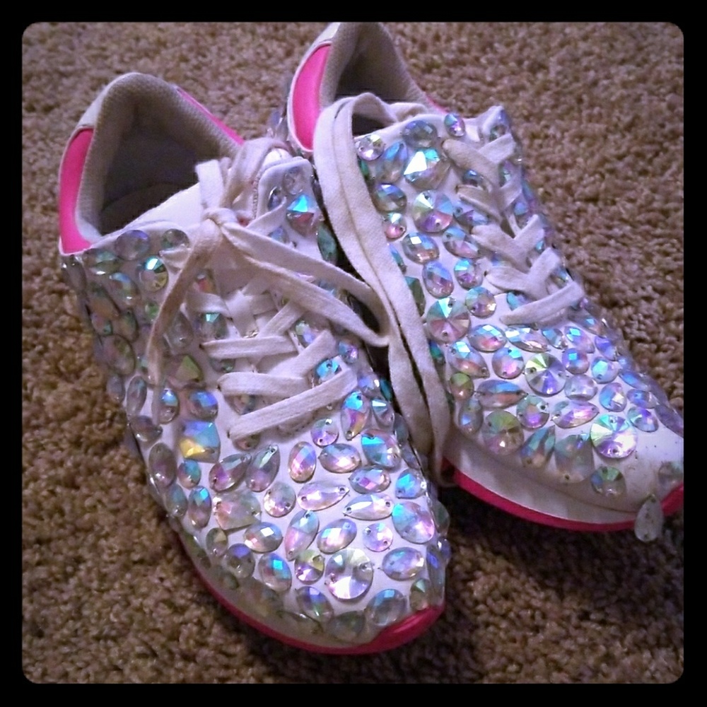 Priveledged jewel sneakers