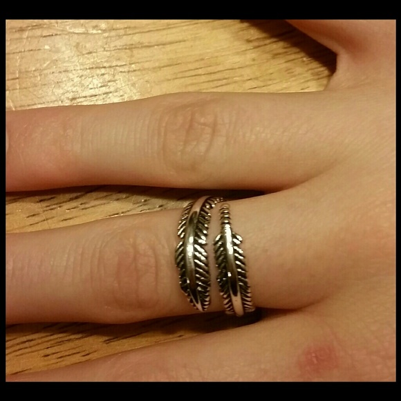 💍STERLING SILVER FEATHER RING💍 - Picture 4 of 4