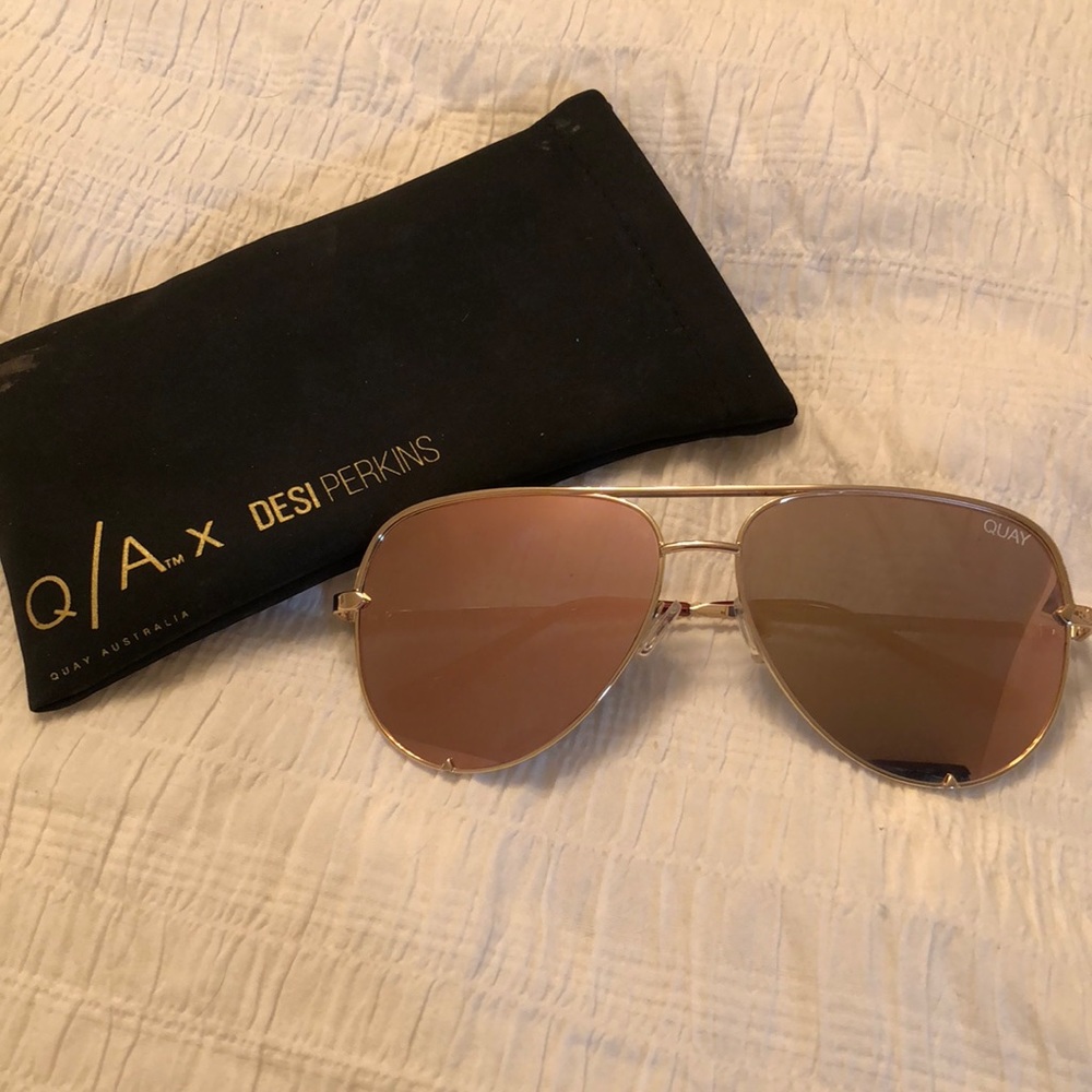 Quay Australia x Desi Perkins High Key Sunglasses