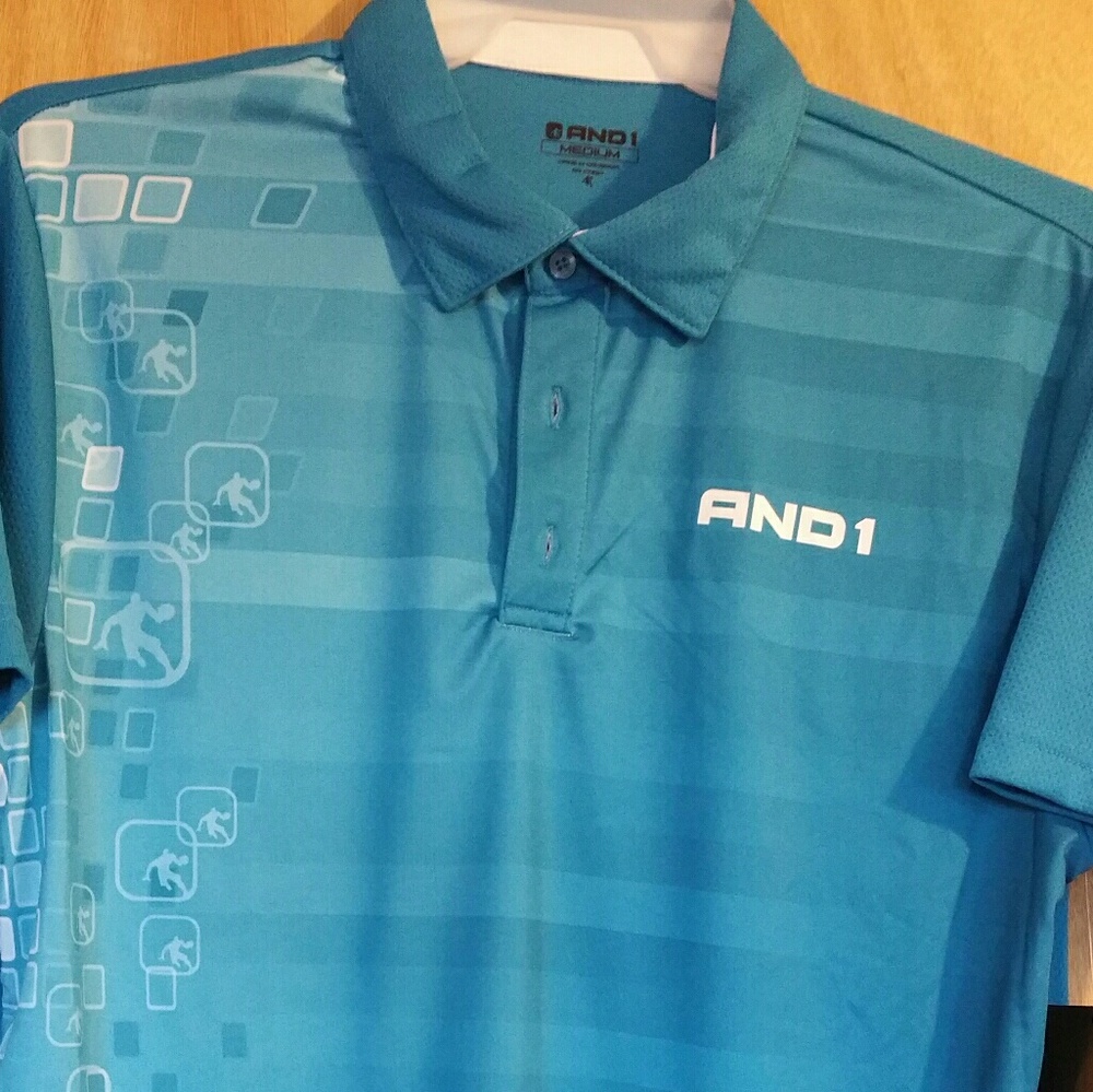 Men's AND1 swing Polo Shirt size M (38-40)