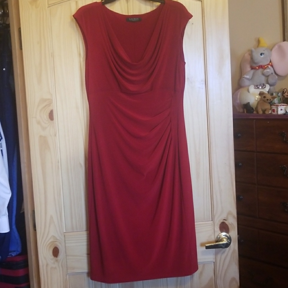 Lauren Ralph Lauren Red Dress