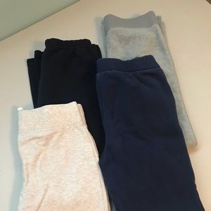 Girls 4 pair bundle sweat pants 💕