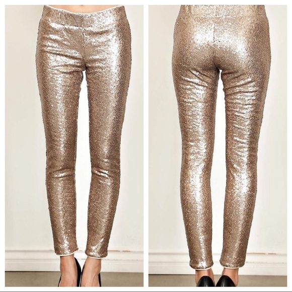 ✨LAST ONE ✨Best selling Sequin skinny pants - Picture 2 of 4