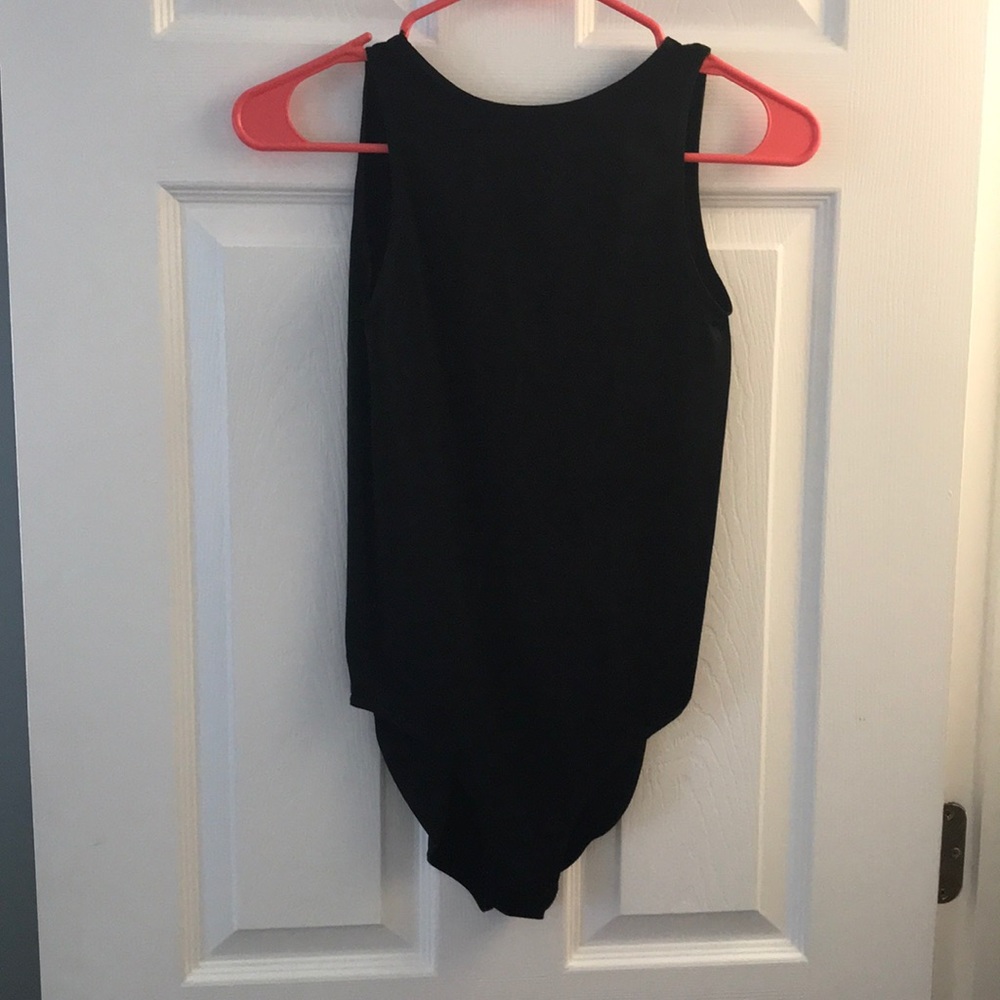 Black Free People Bodysuit