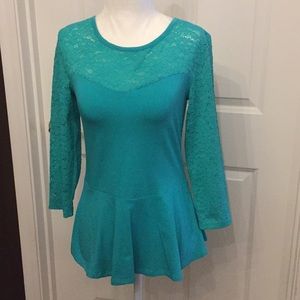 **SOLD**  Express Peplum Top