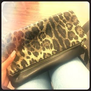 Snake Skin Clutch
