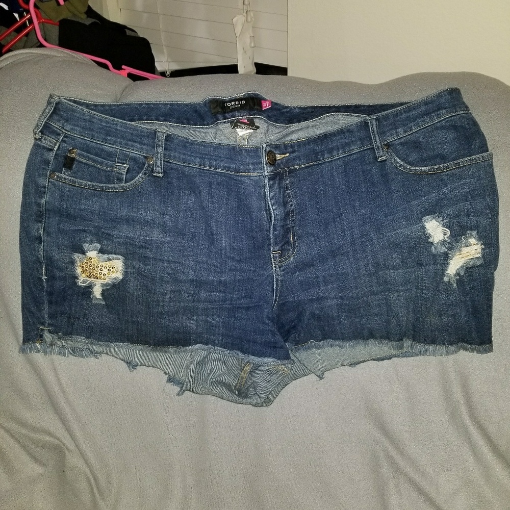 Jean shorts