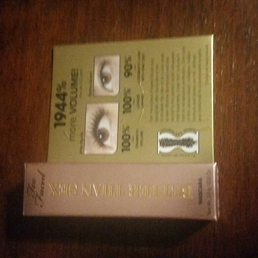 NIB Too Faced Better than Sex Mascara