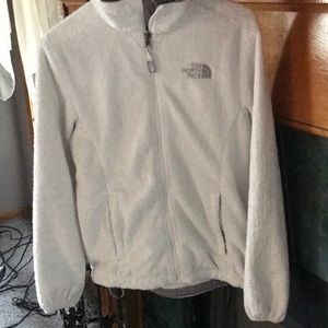 WHITE NORTHFACE OSITO JACKET