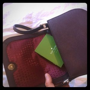 BRAND NEW Kate Spade Purse, mulled wine color.