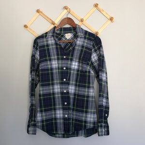 J. Crew Plaid Button-down