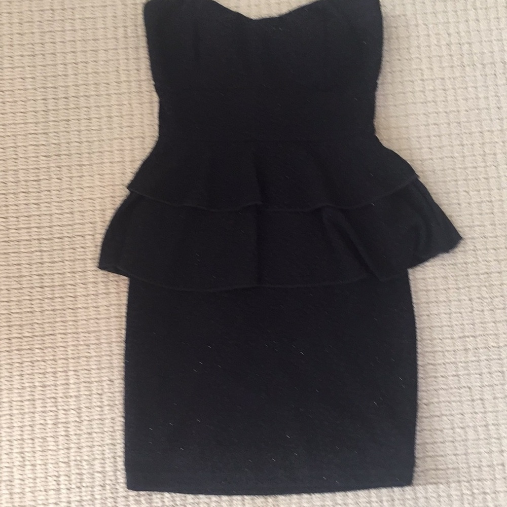 Windsor size S black sparkle sweetheart dress