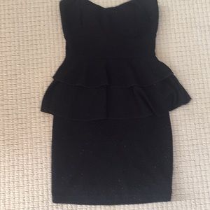 Windsor size S black sparkle sweetheart dress