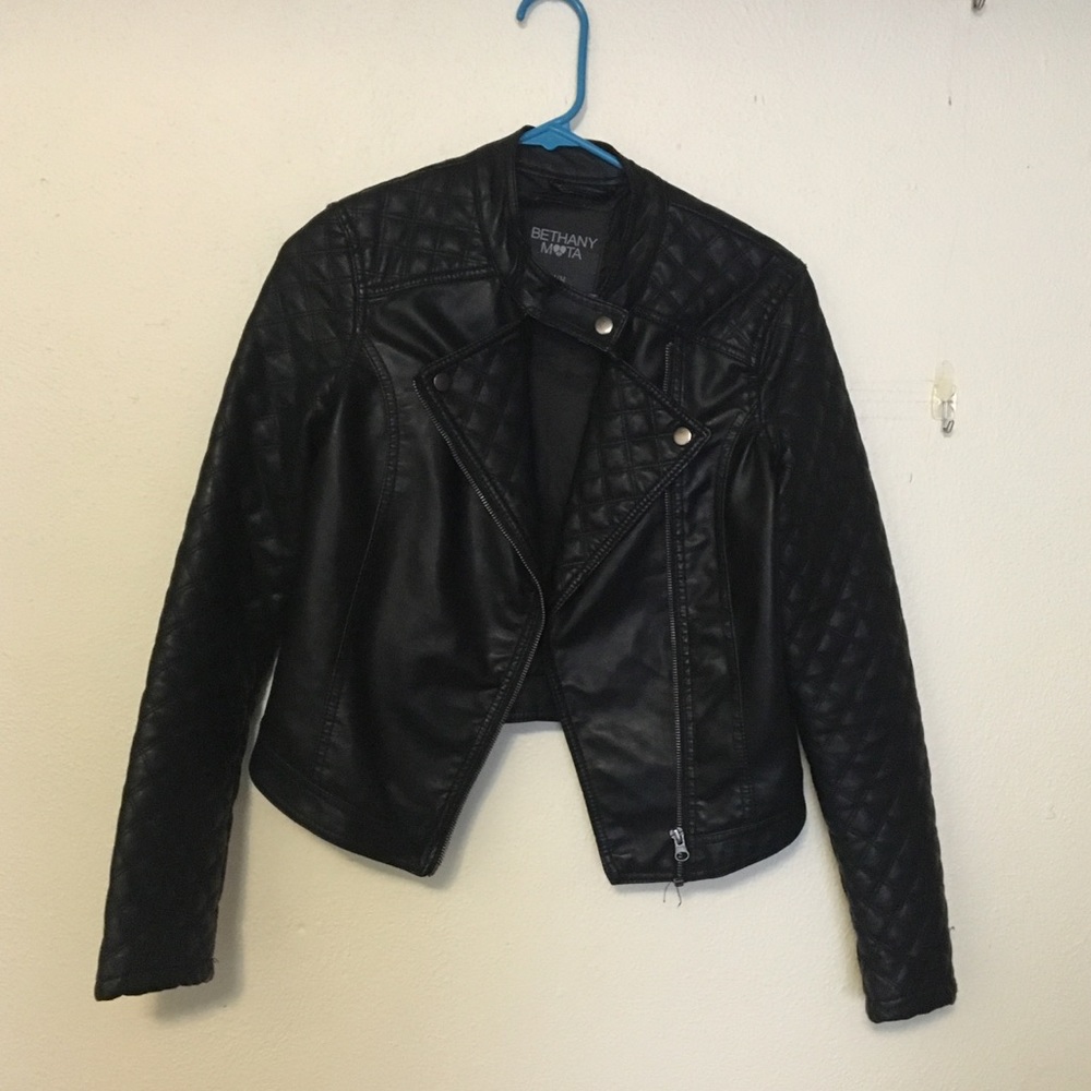 In style leather jacket