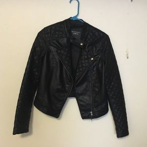 In style leather jacket
