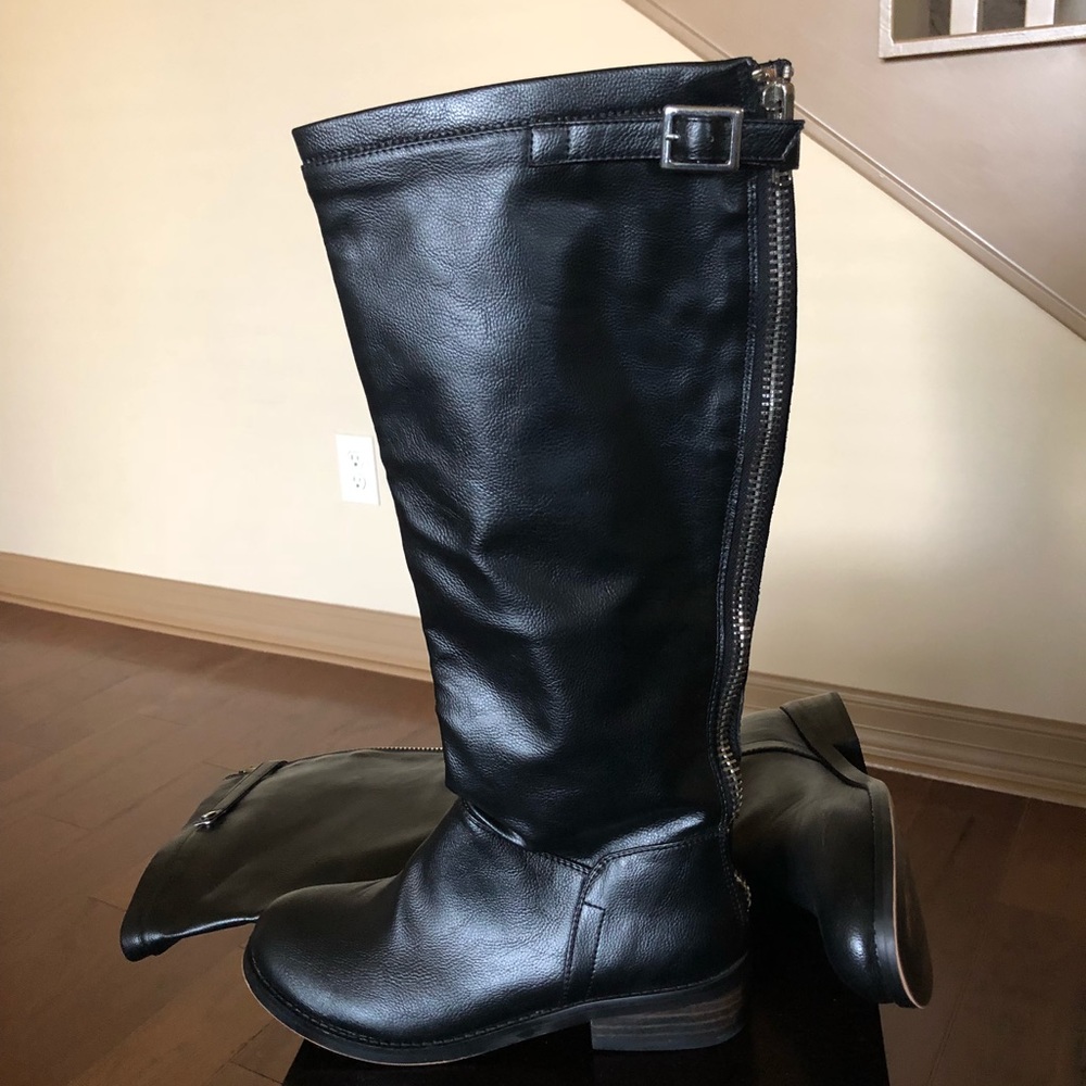 NY LA black boots