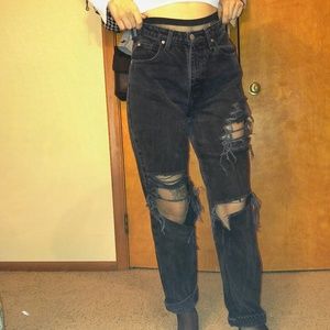 Vintage black jeans