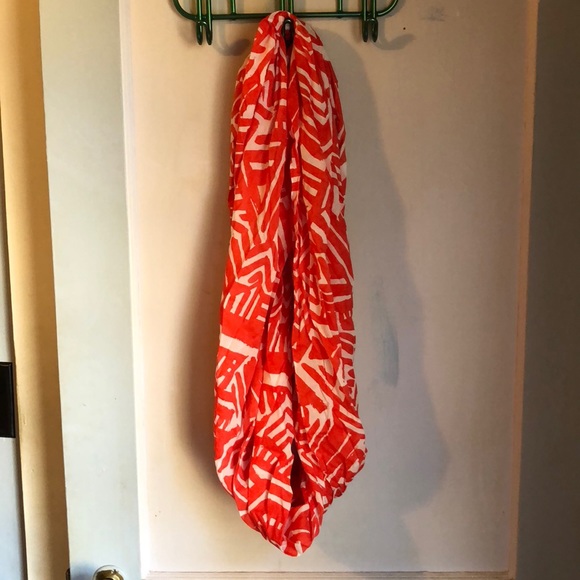 J.Crew Tribal Pattern Cotton Scarf - Picture 1 of 3