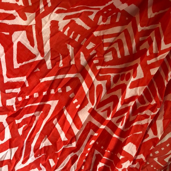 J.Crew Tribal Pattern Cotton Scarf - Picture 3 of 3