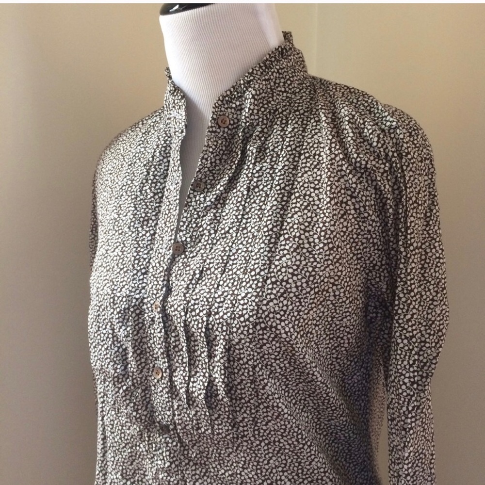 J. Crew Patterned Blouse