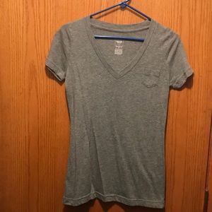 Gray Mossimo Supply Co. Boyfriend Tee.