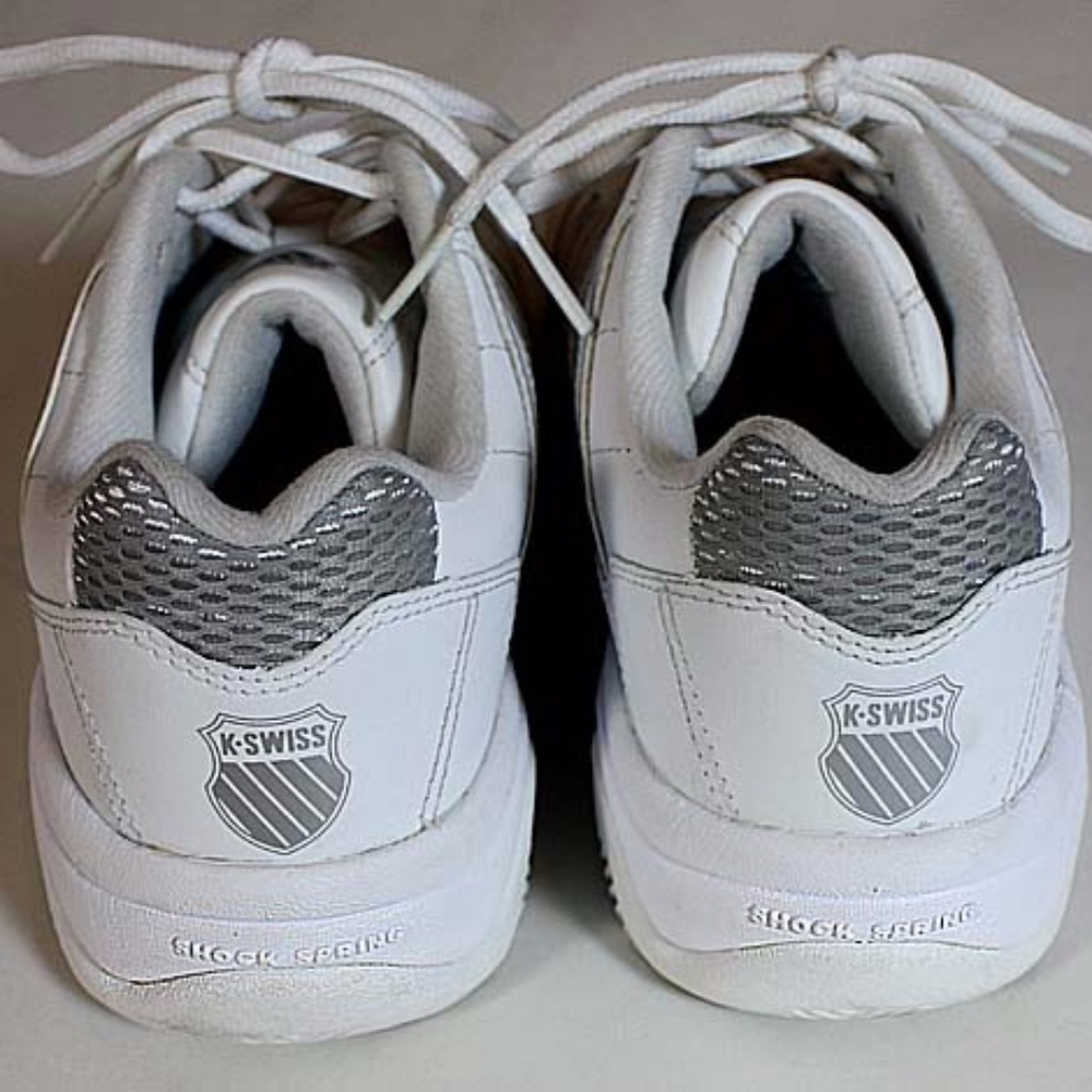 K-Swiss Women's White  Sneakers Size 6 - Picture 4 of 7