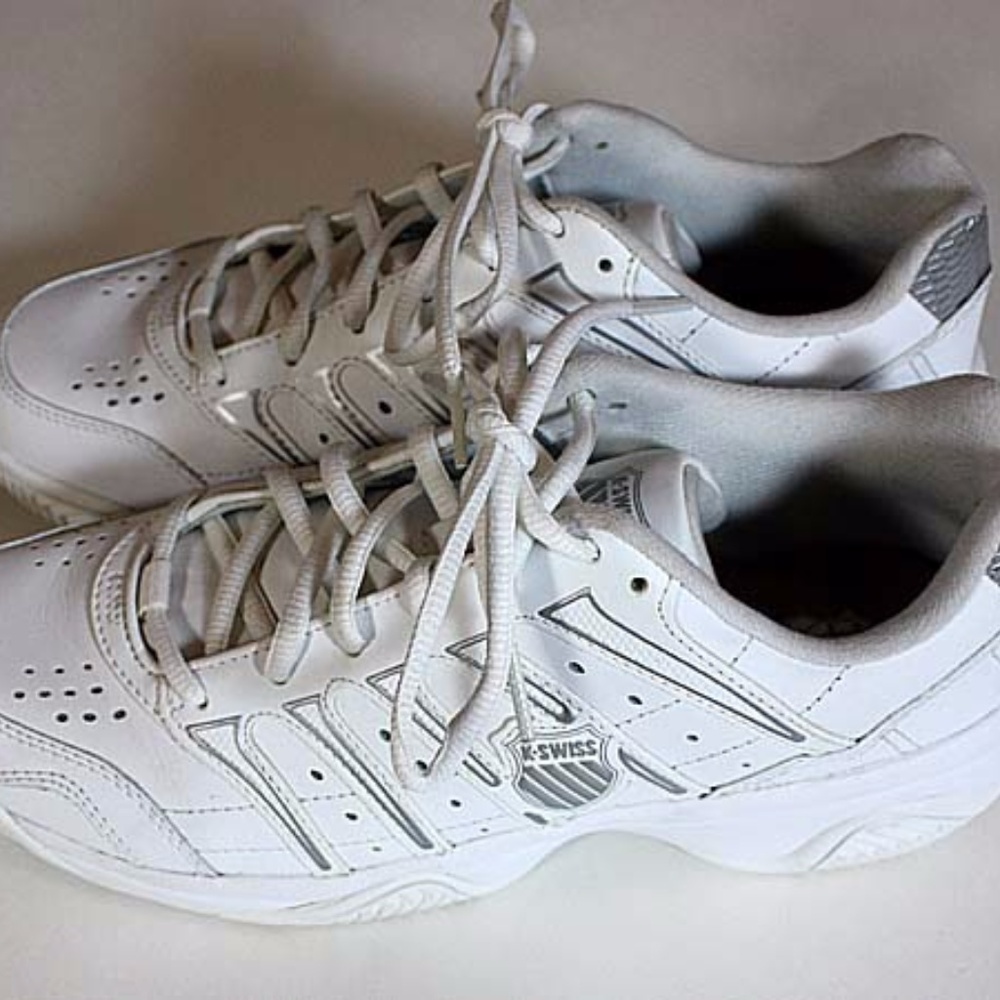 K-Swiss Women's White  Sneakers Size 6 - Picture 6 of 7