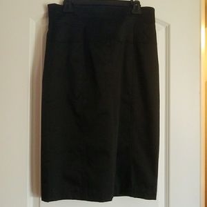 White House Black Market Black skirt