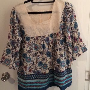 Pretty western Umgee blouse
