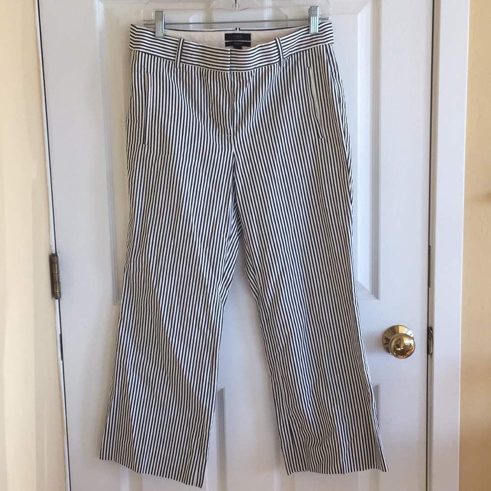 J Crew Teddie Seersucker Pants