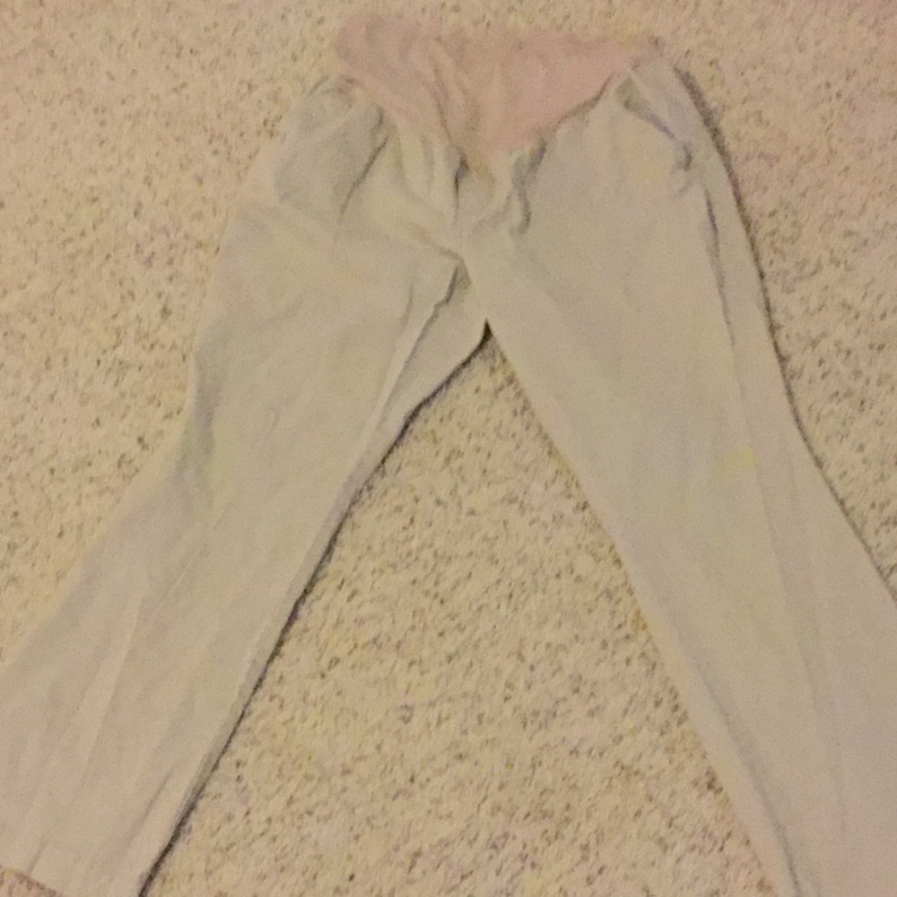 Tan maternity pants