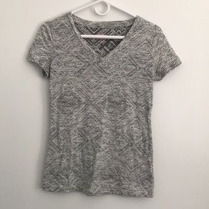 Printed tribal tee