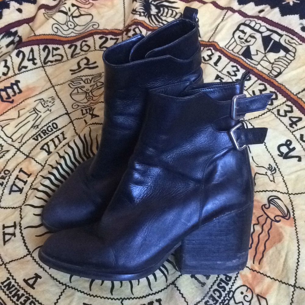 ZARA black boots