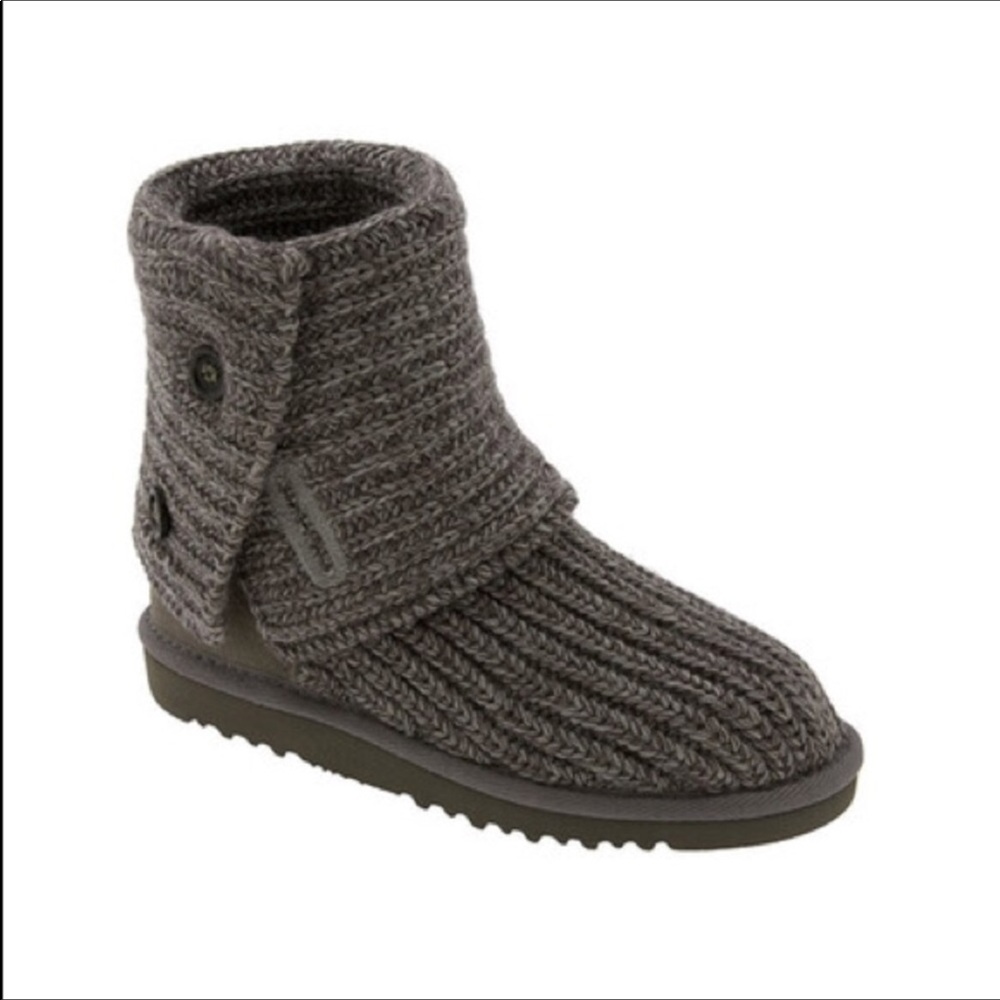 Knit Gray Uggs