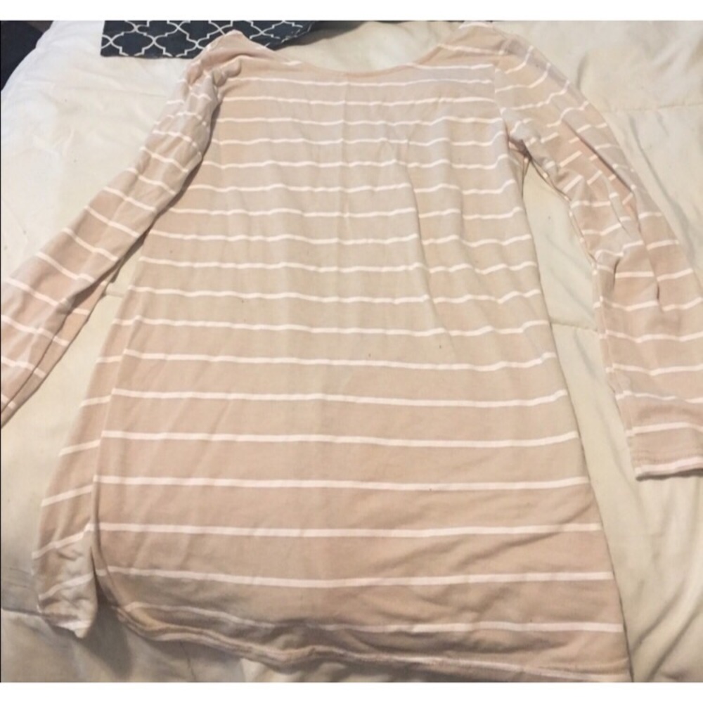 Cream Long Sleeve Dress
