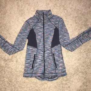 Zella workout jacket with Mesh paneling
