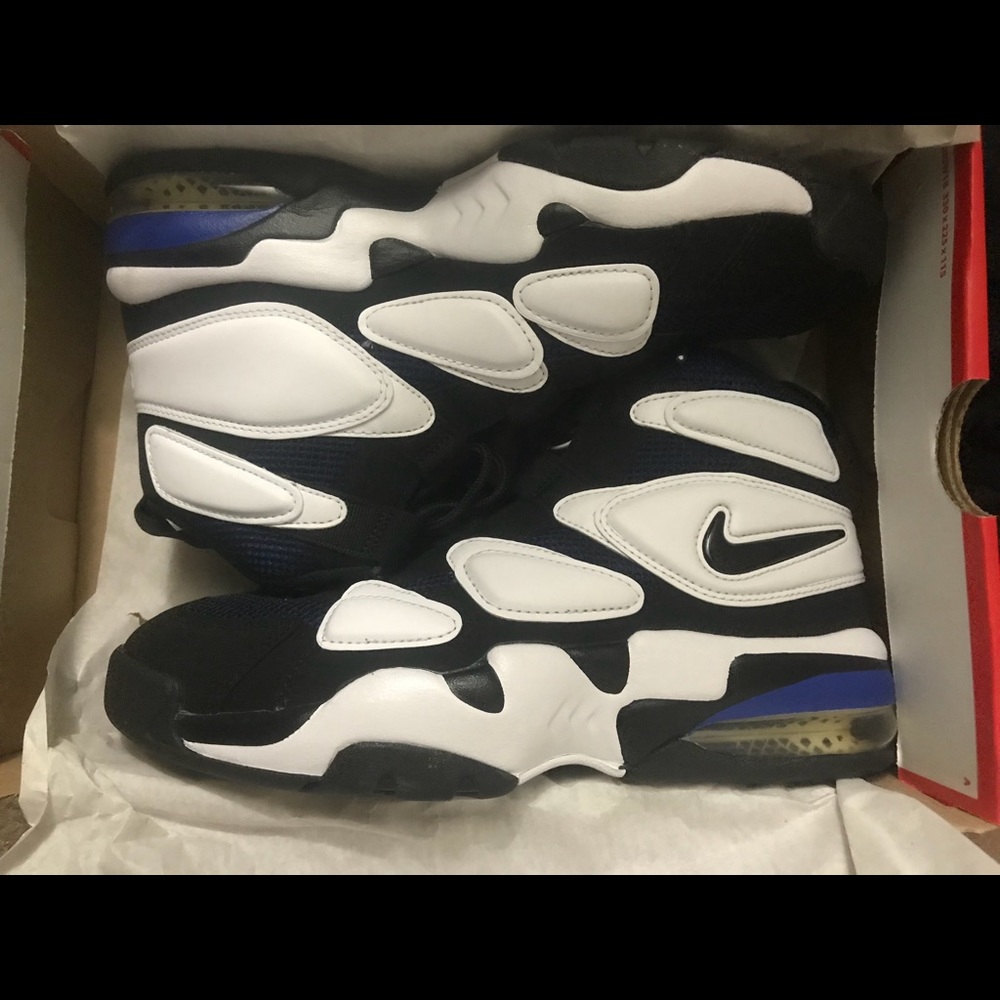 Nike air uptempo 2 men’s Sz 8.5 warriors colors